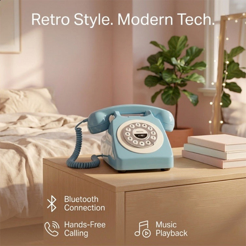 Antique Bluetooth Wireless Telephone Landline