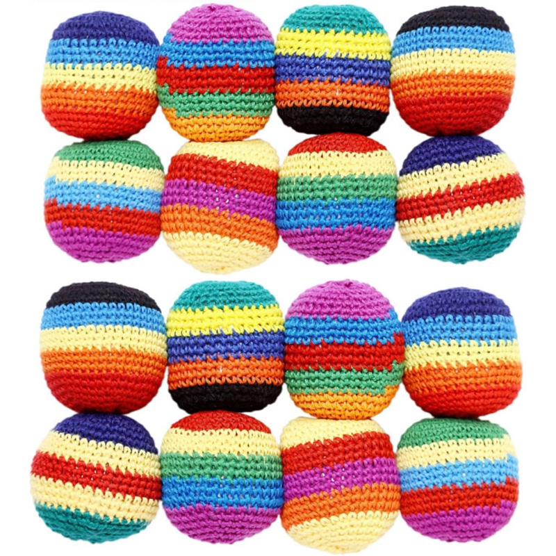 Soft knit sandbag kicking bag