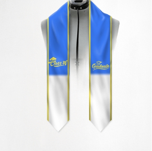 Custom Photo Class of 2024 Stoles Sash For Graduation Day