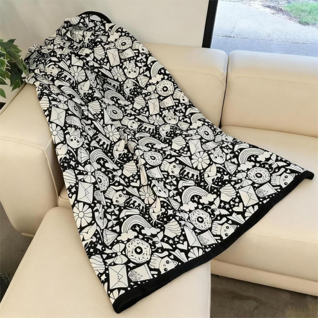 DIY Coloring Blanket