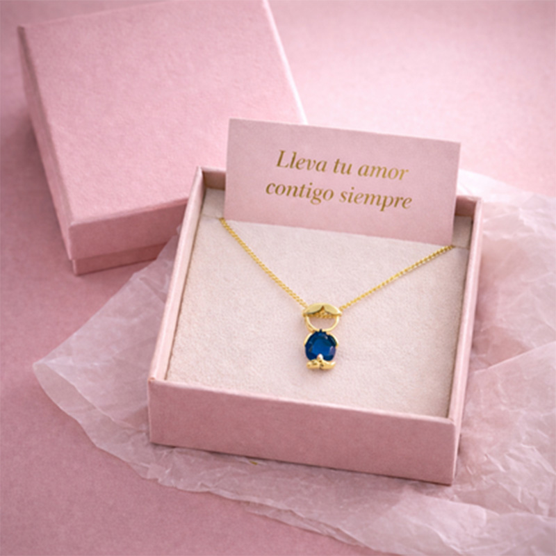 Parent-child pendant necklace