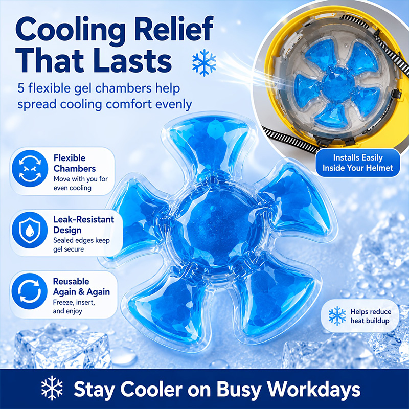 Helmet Cooling Gel Pack