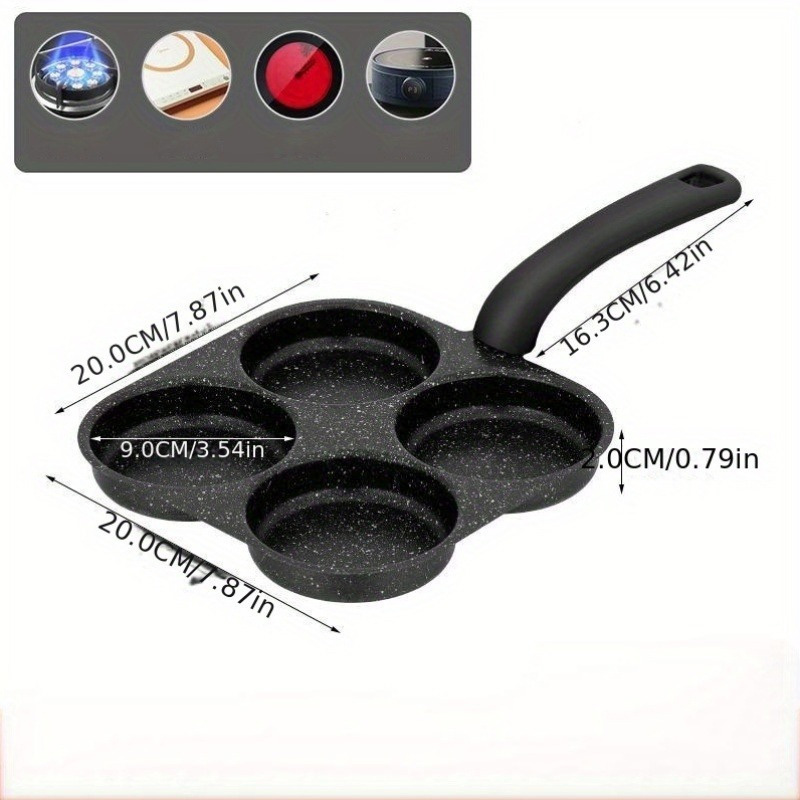 Multifunctional household non-stick frying pan