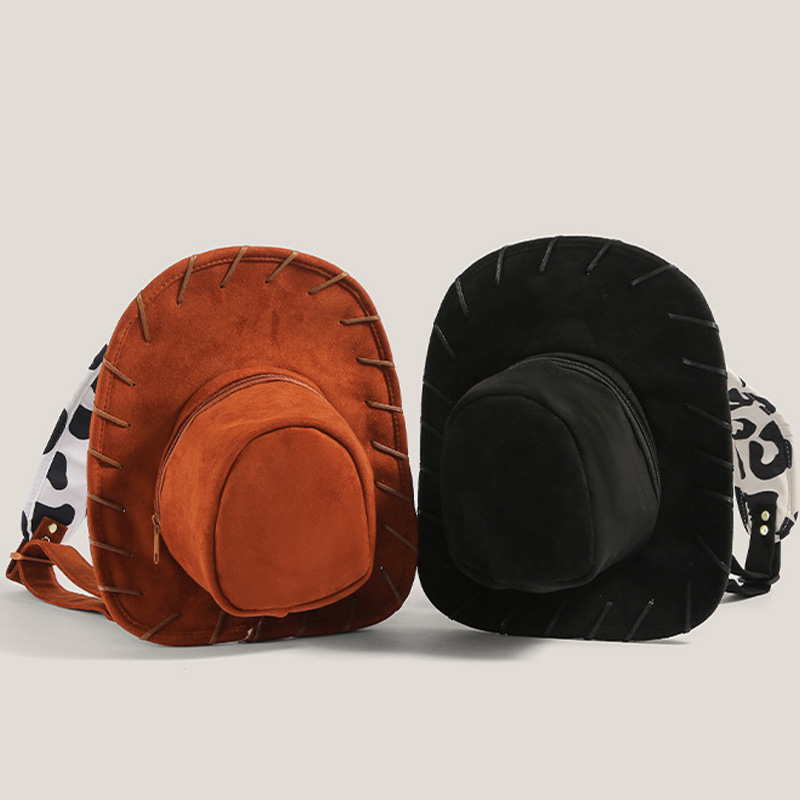 Cowboy Hat-Shaped Backpack
