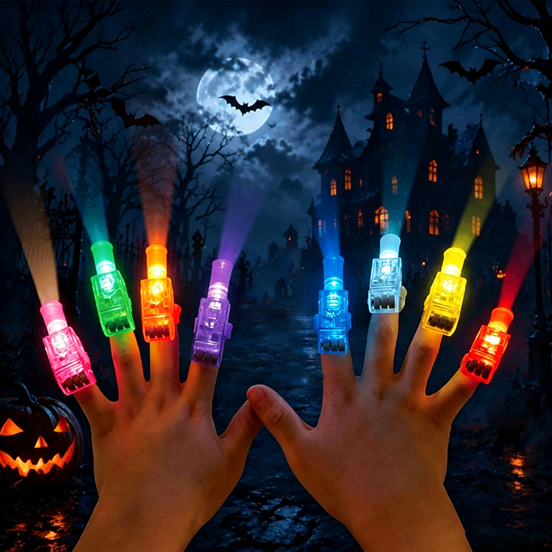 Halloween finger lights