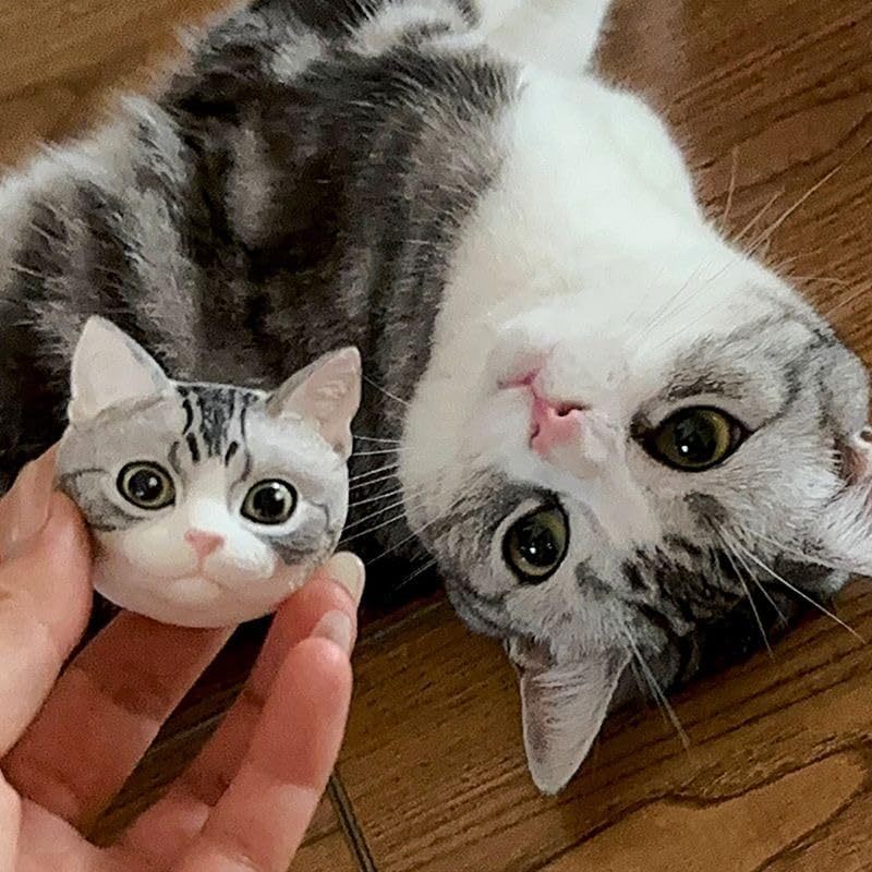 Customized Cute Pet Cartoon Fridge Magnets 3D Plaster Magnetic Stickers