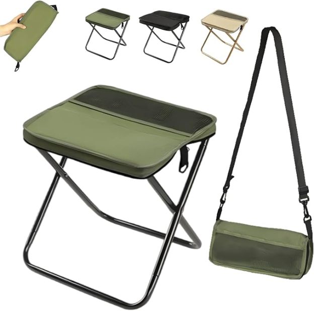Outdoor Portable Backpack Folding Stool