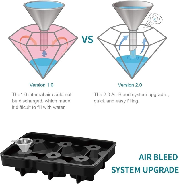 Diamond Ice Cube Mold