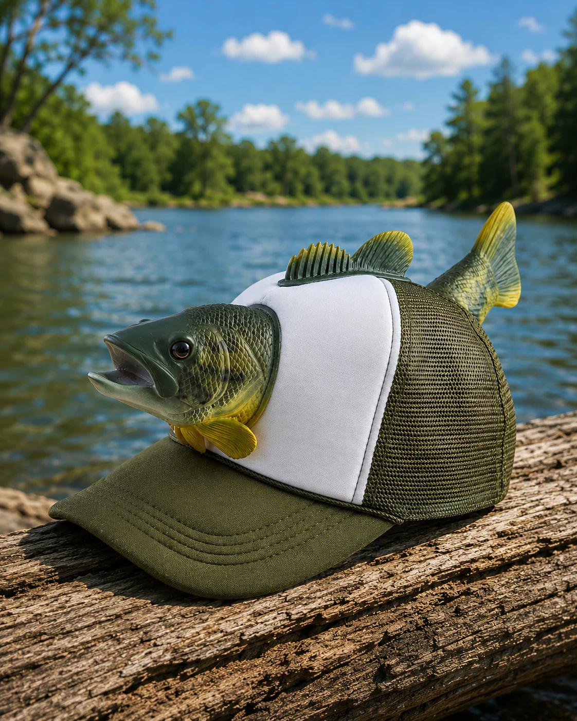 Fish Shaped Fishing Hat