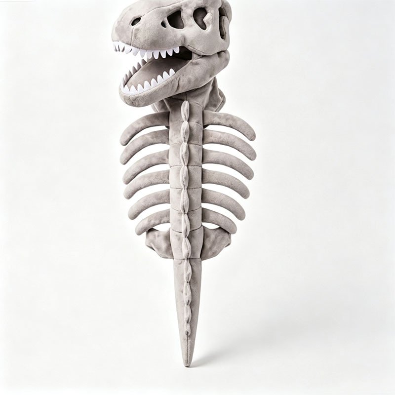 Pet Dinosaur Skeleton Costume
