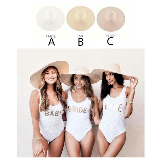 Custom Party Bridal Sun Hat
