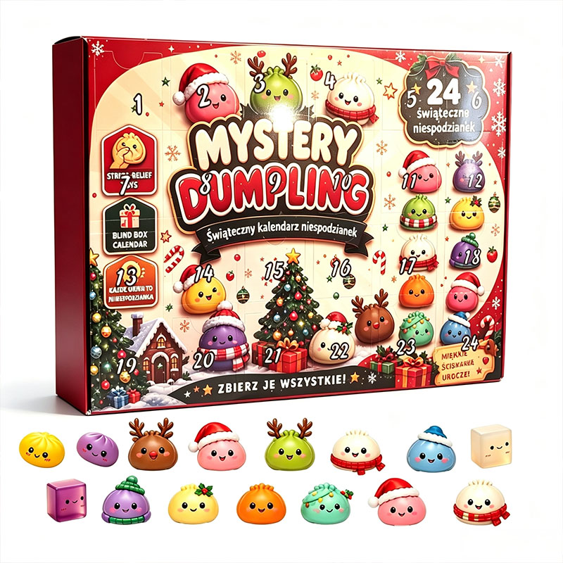 Christmas Slow-Rising Toy Countdown Calendar