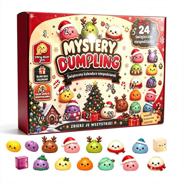 Christmas Slow-Rising Toy Countdown Calendar