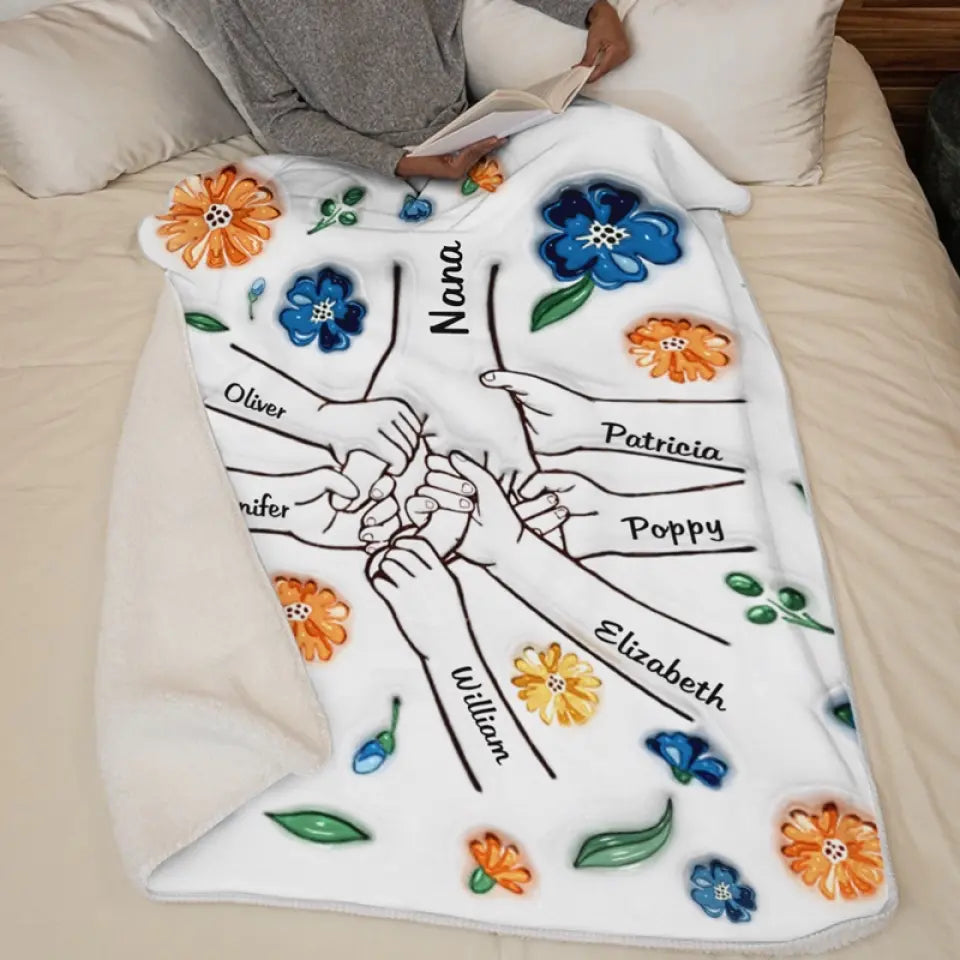 Home Personalized 3D Inflatable Effect Printed Blanket