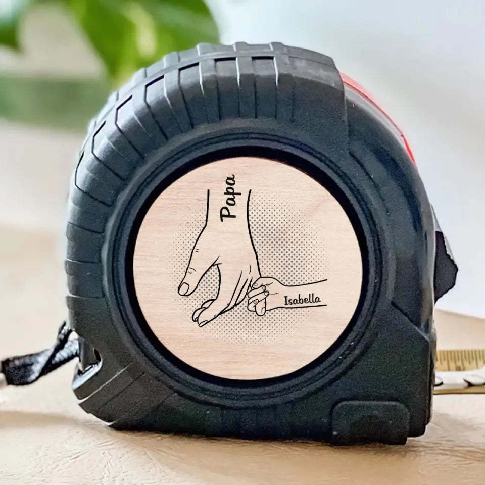 Personalized measuring tape for home