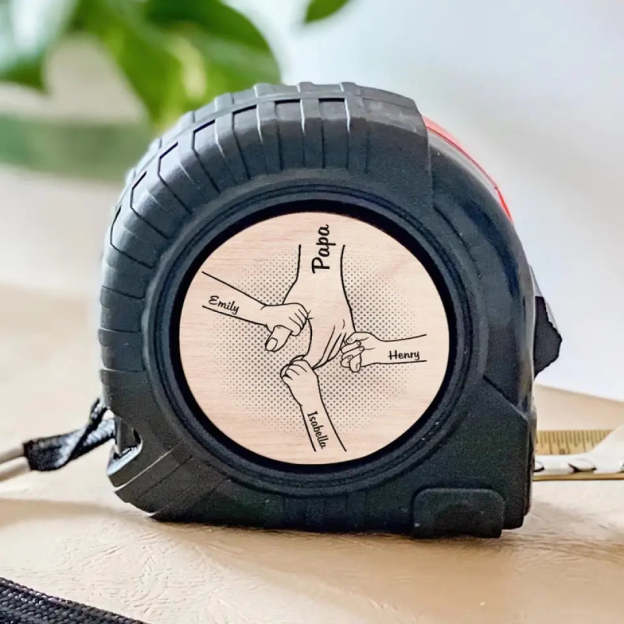 Personalized measuring tape for home