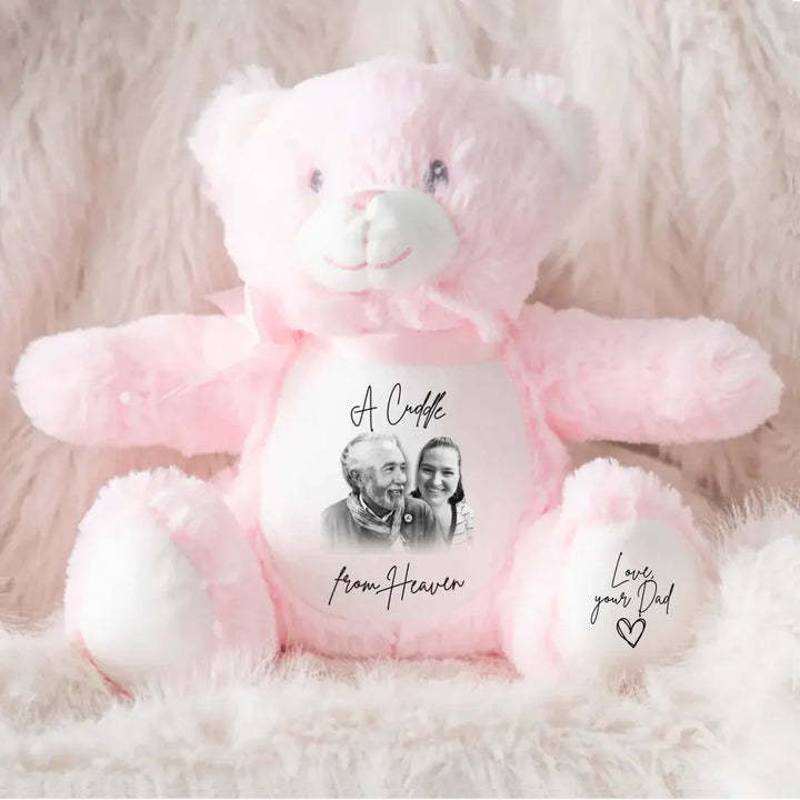 Personalised Cuddle Bear | A Heavenly Hug