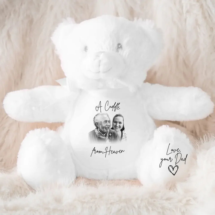 Personalised Cuddle Bear | A Heavenly Hug