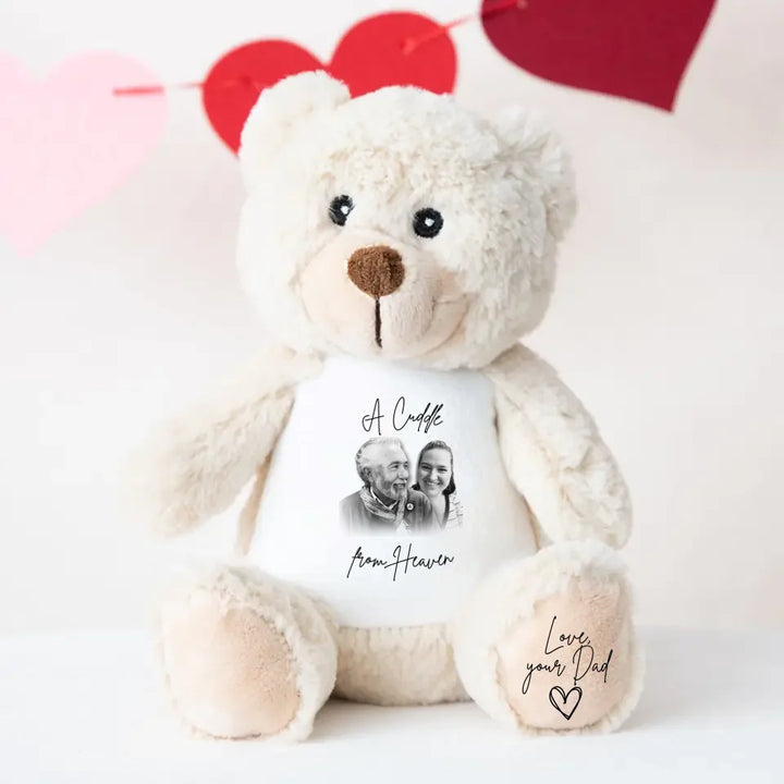 Personalised Cuddle Bear | A Heavenly Hug