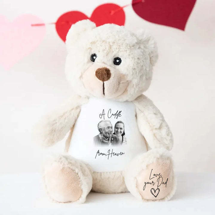 Personalised Cuddle Bear | A Heavenly Hug