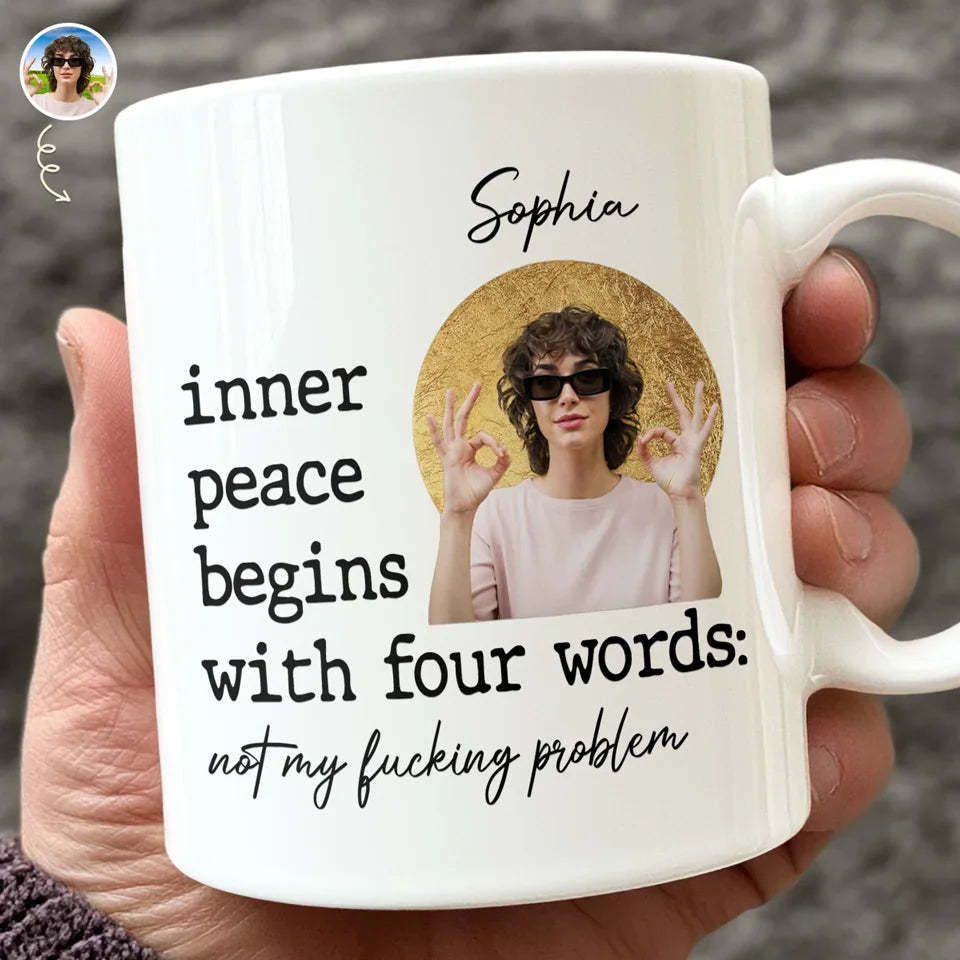 Custom photo personalized mug