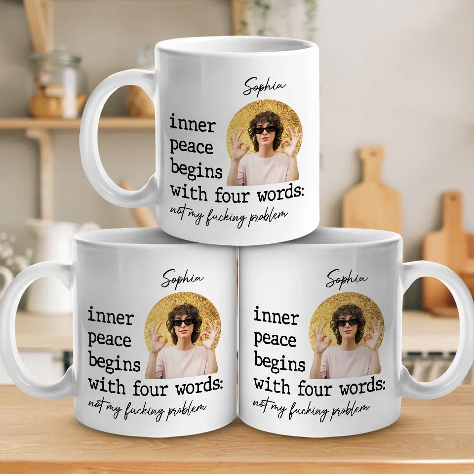 Custom photo personalized mug