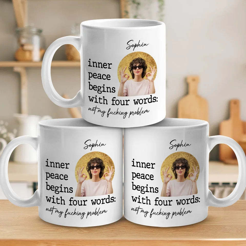 Custom photo personalized mug