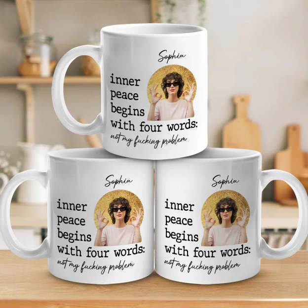 Custom photo personalized mug