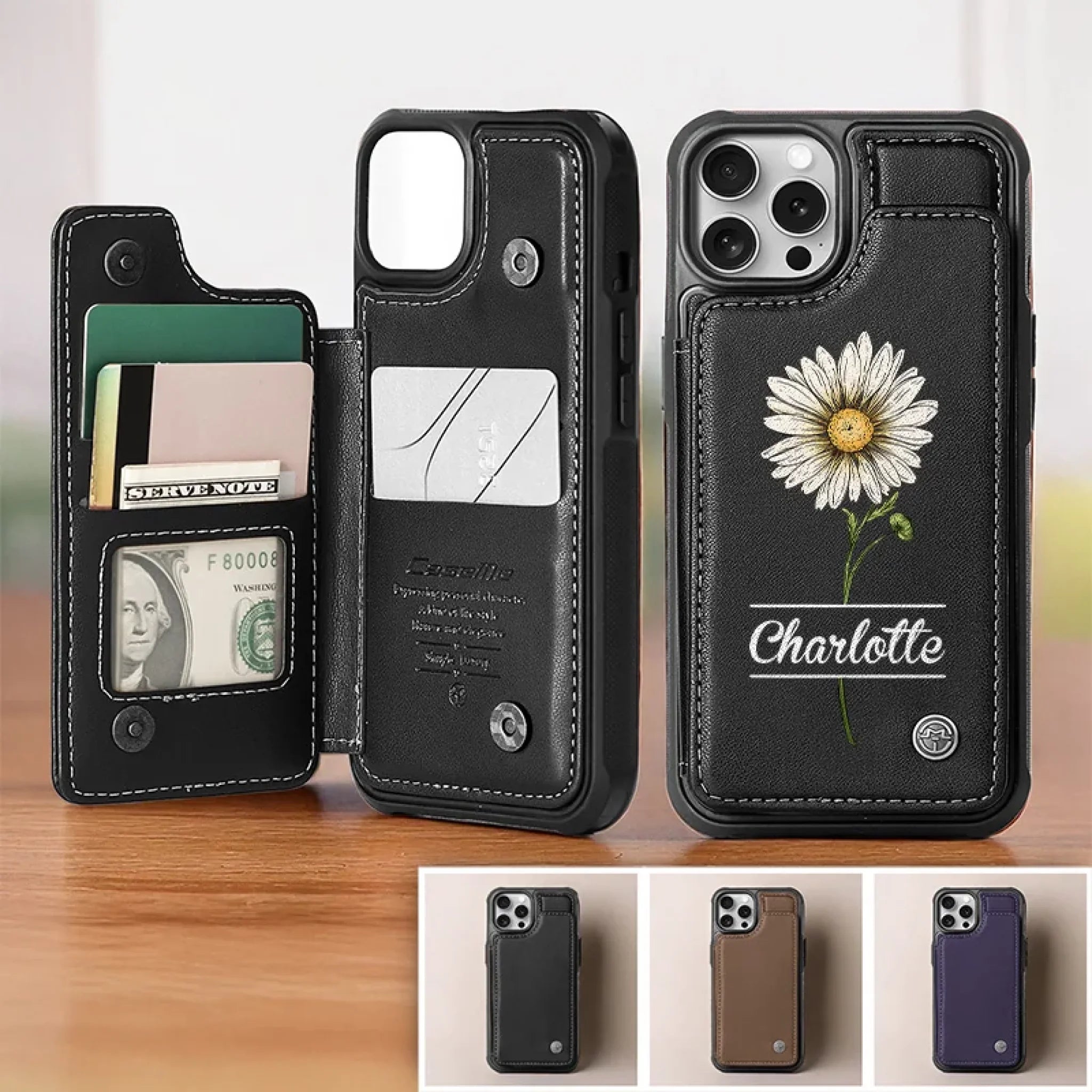 You're Good Enough, Just As You Are - Home Personalized Custom Leather Flip Wallet Phone Case