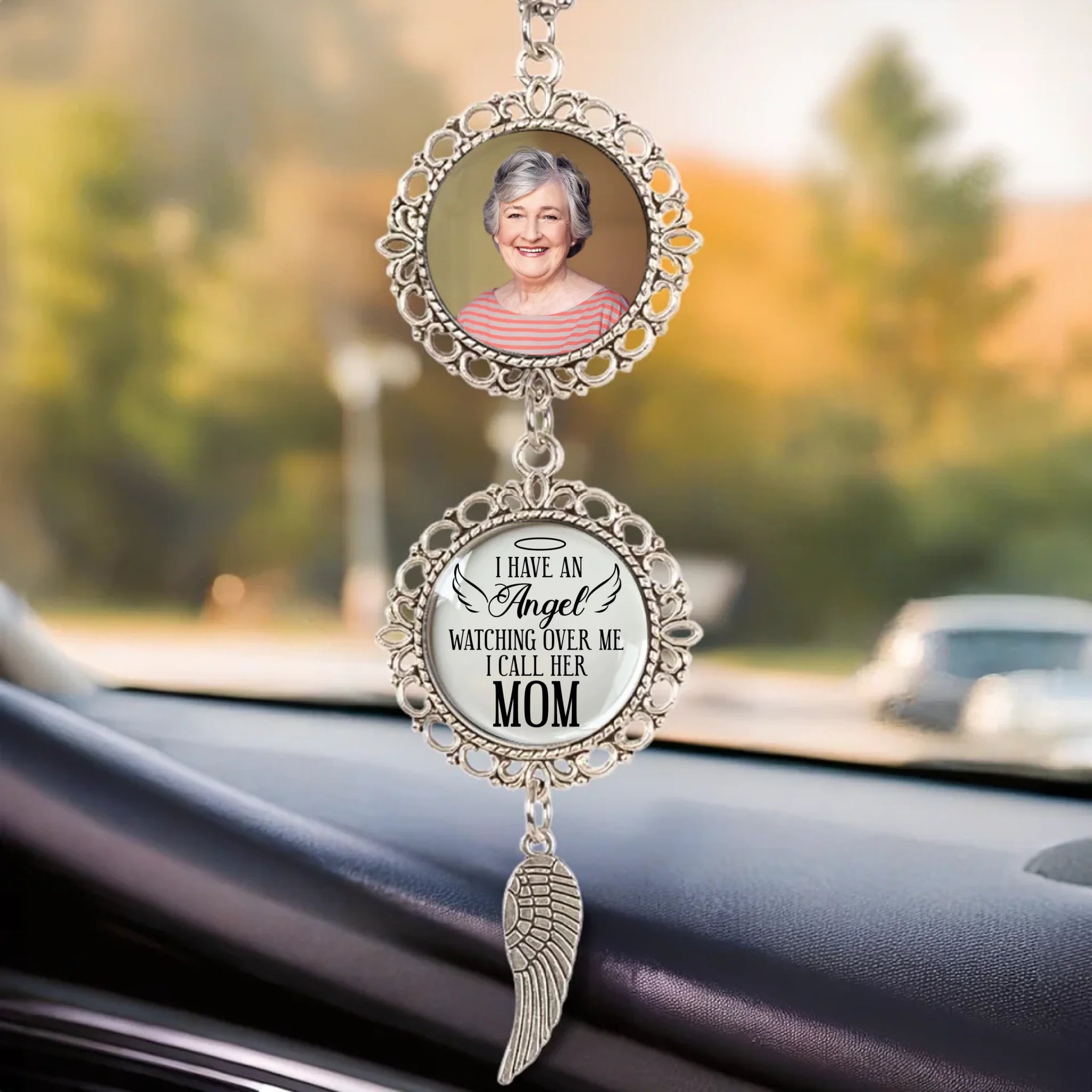 Commemorative personalized metal car ornaments