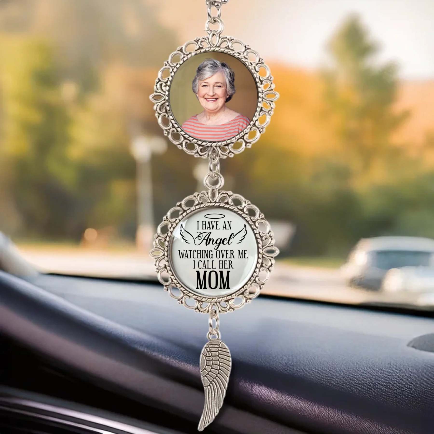 Commemorative personalized metal car ornaments