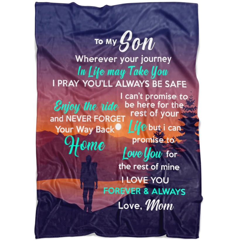 My Son Blanket - Travel