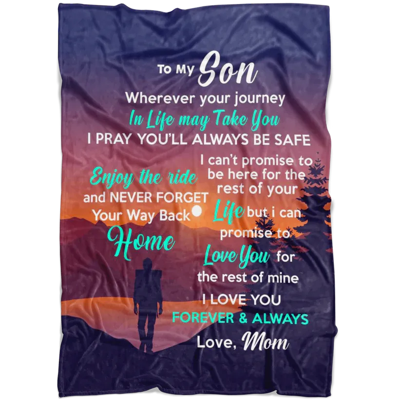 My Son Blanket - Travel