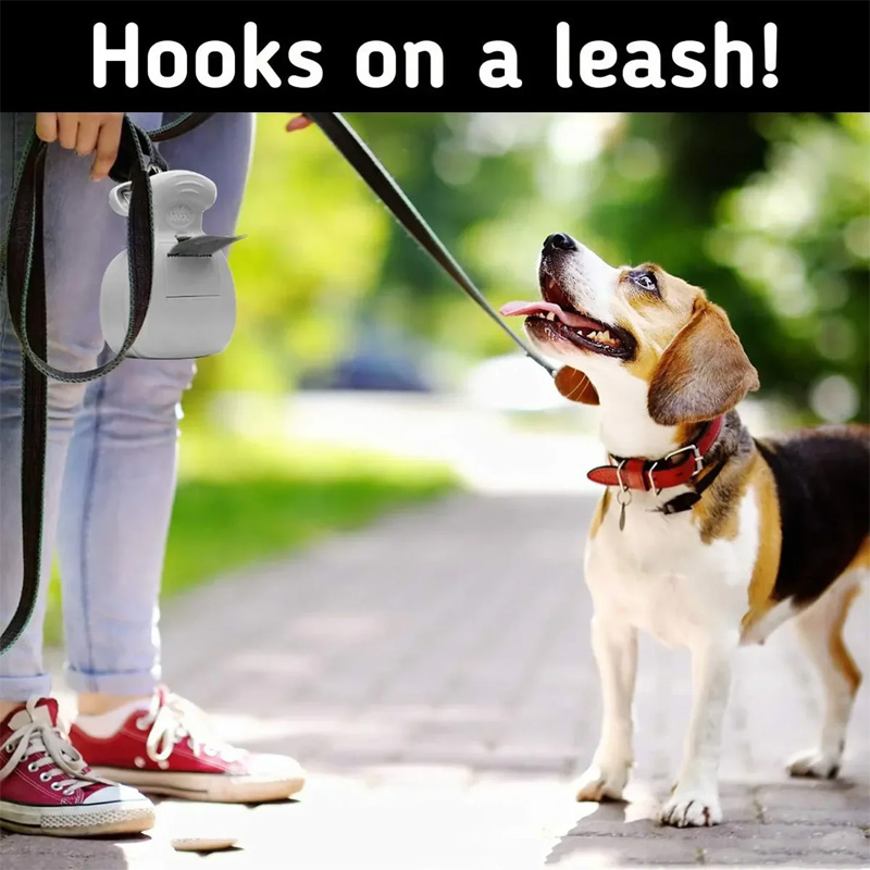 Portable pet poop collector