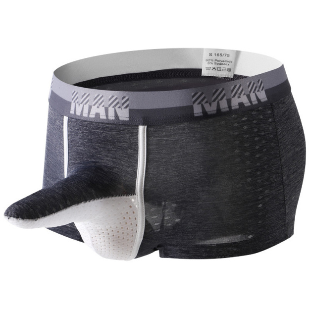 Men's breathable ice silk underwear