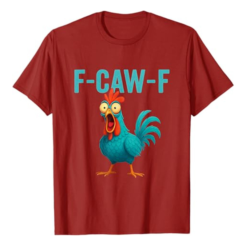 Crew neck printed short sleeves