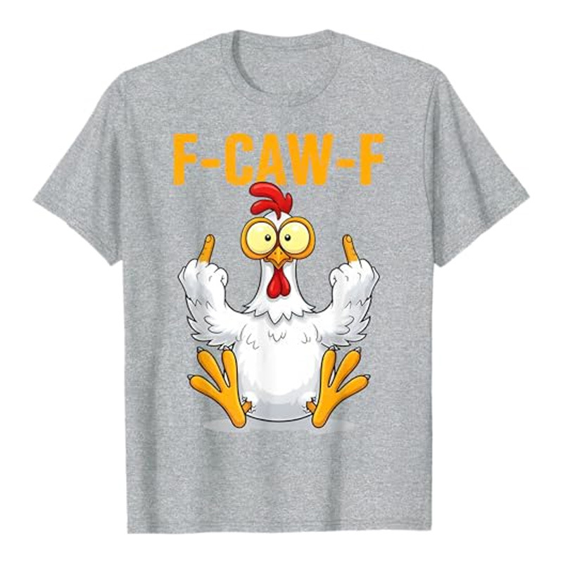 Crew neck combed cotton T-shirt