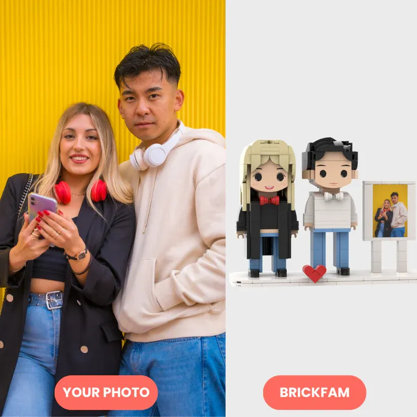 Photo building blocks DIY building blocks