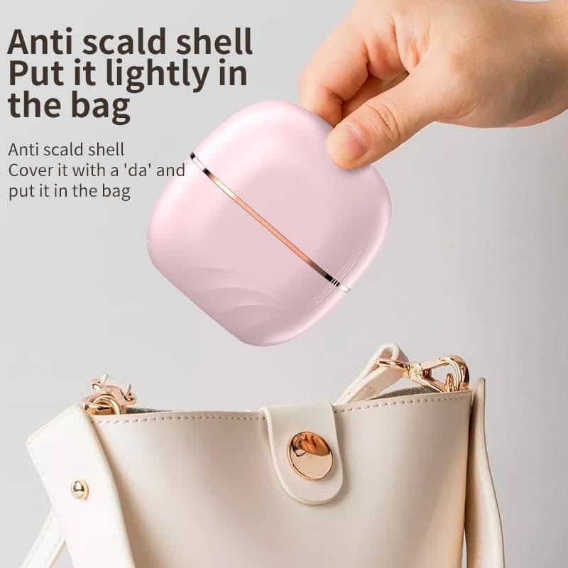 Wireless hair straightener