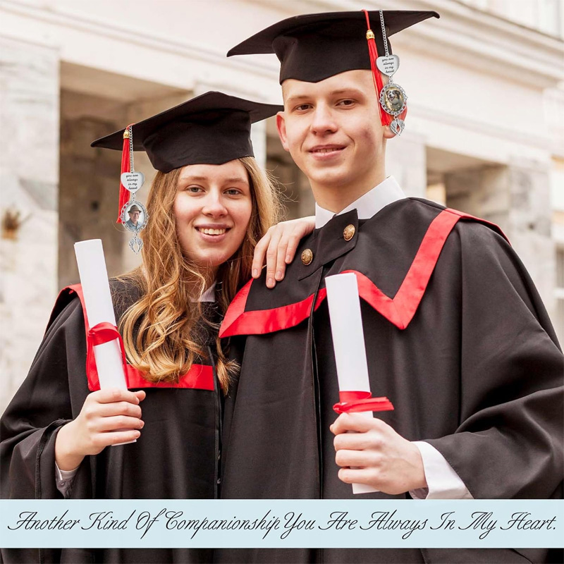Custom photo graduation tassel ornament