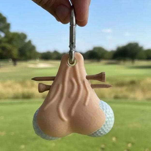 Fun and functional golf ball pendant
