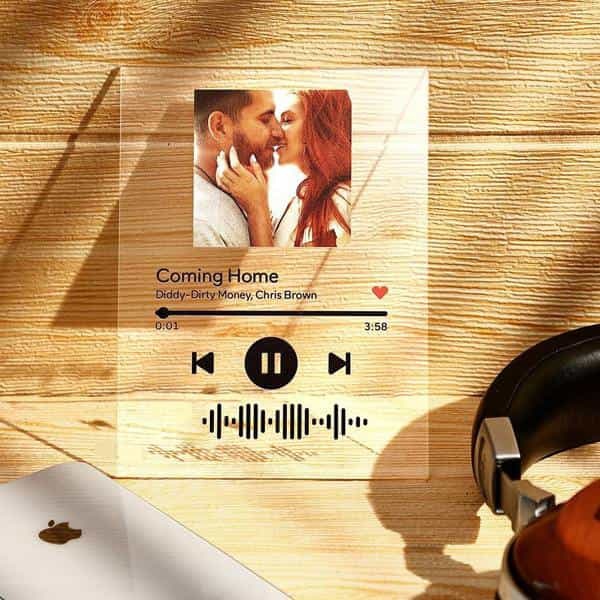 Custom Photo Music PlaqueNight Light*Best Seller*