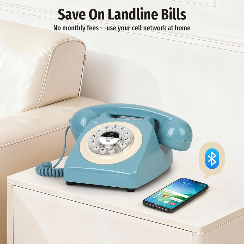 Antique Bluetooth Wireless Telephone Landline