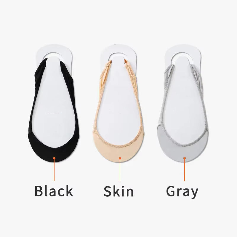 Anti-slip hollow invisible ice silk stockings