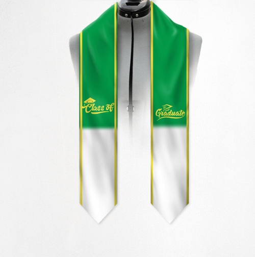 Custom Photo Class of 2024 Stoles Sash For Graduation Day