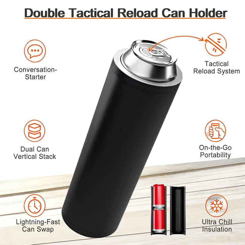 Tactical Dual Can Holder
