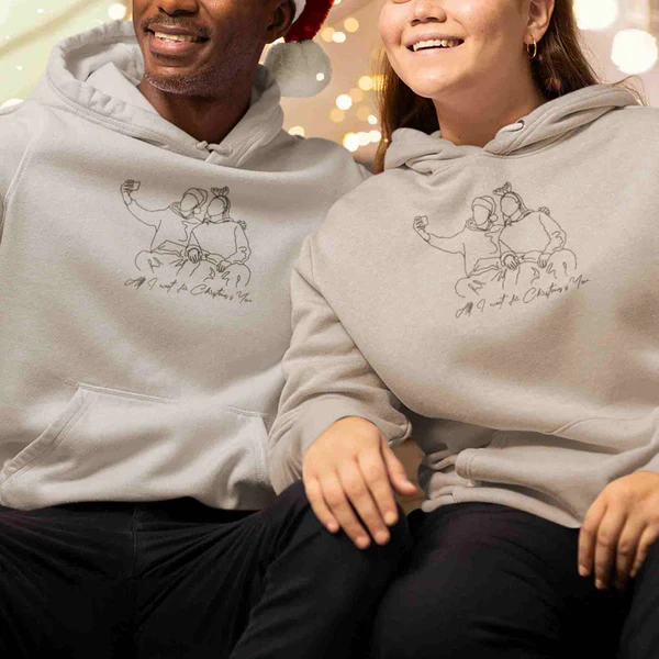 Pop Embroidered Sweatshirt DIY Customized Hoodie
