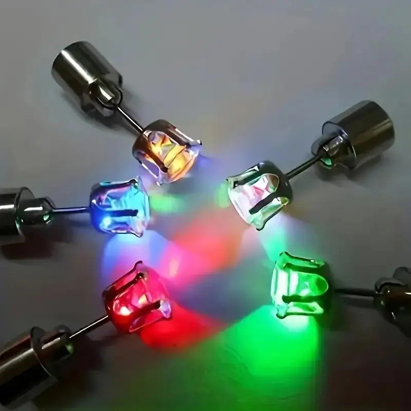 LED Rainbow Earrings