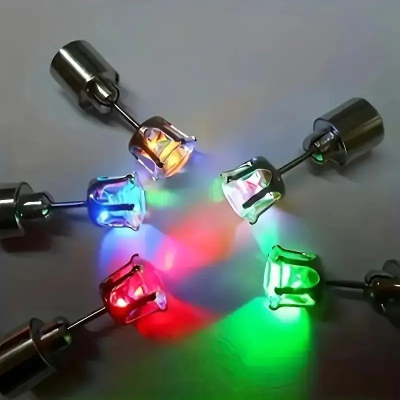 LED Rainbow Earrings