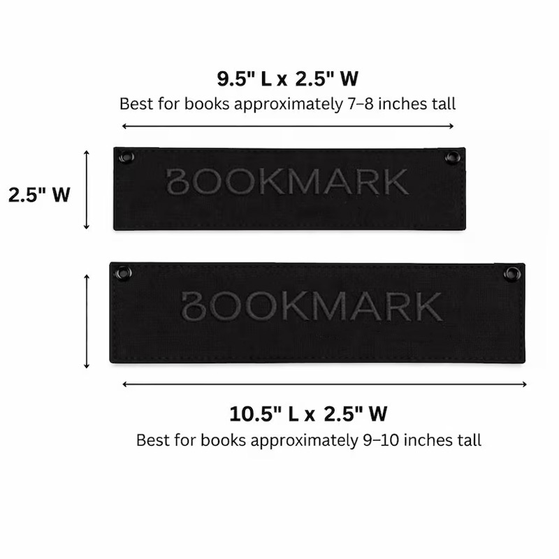 Stylish bookmark wallet